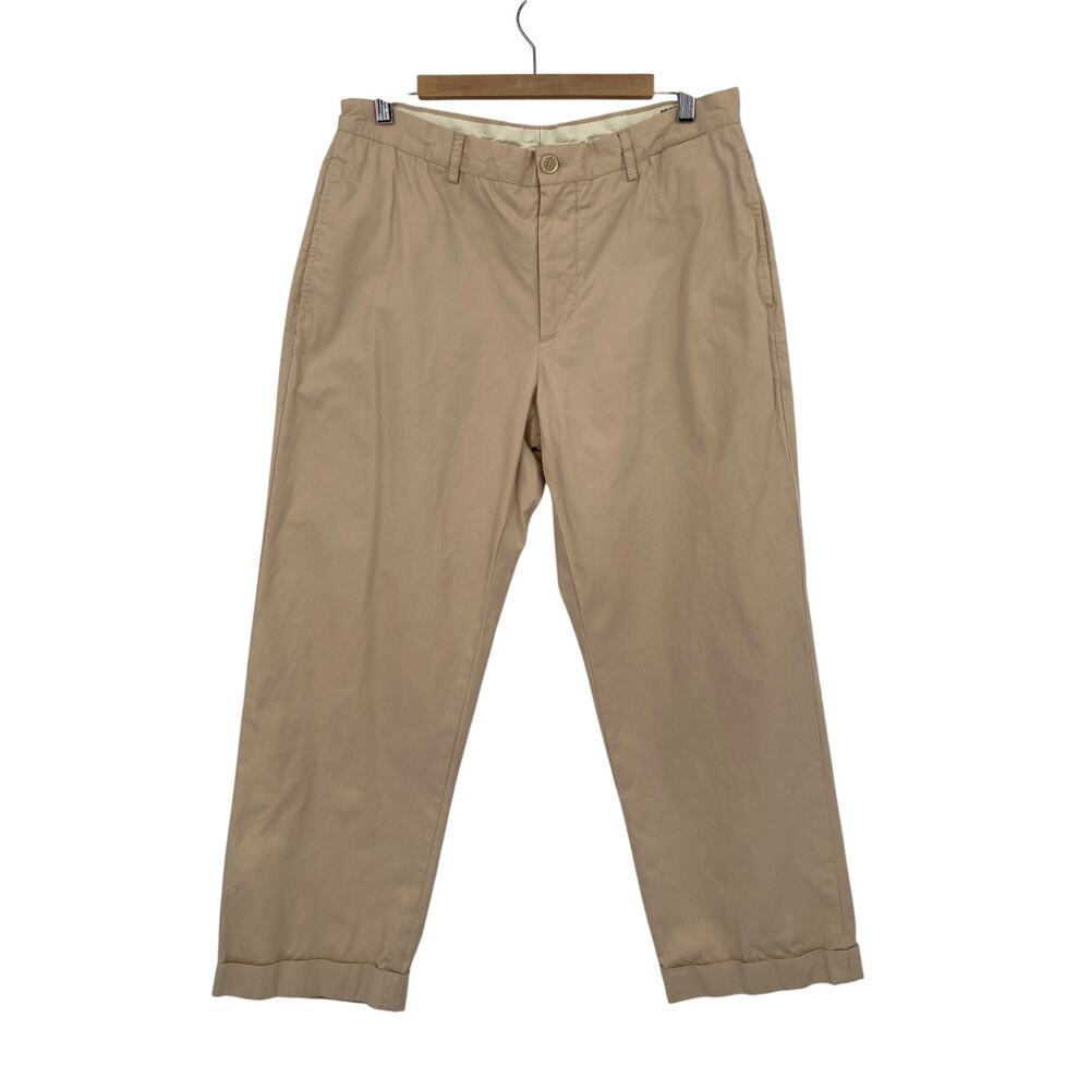 Brunello Cucinelli khaki chino trousers
